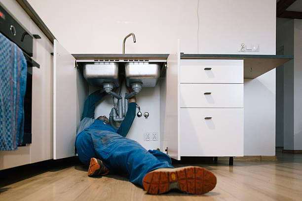 Professional Drain Cleaning technician working in Walnut Grove, CA